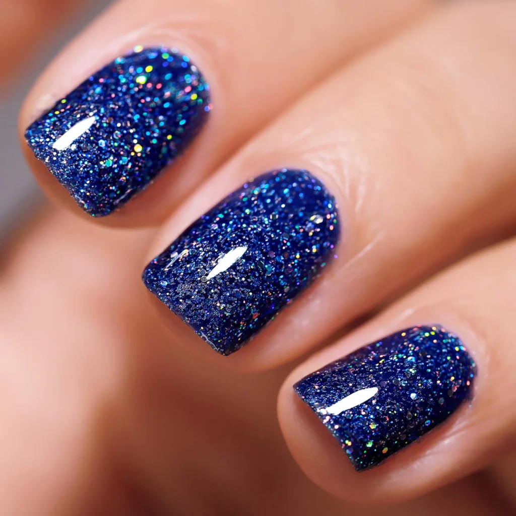Blue and White Nail Designs